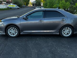 2015 Toyota Camry VII (XV50) Рестайлинг, серый, 2150000 рублей, вид 5