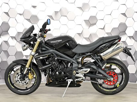2008 Triumph Street Triple, чёрный, 407000 рублей, вид 4