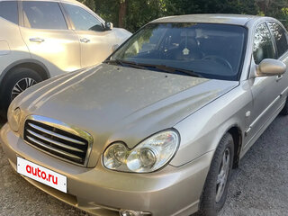 2006 Hyundai Sonata ТагАЗ IV (EF) Рестайлинг, золотистый, 330000 рублей, вид 1