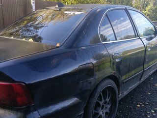 2002 Mitsubishi Galant VIII Рестайлинг, чёрный, 270000 рублей, вид 4