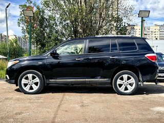 2012 Toyota Highlander II (XU40) Рестайлинг, чёрный, 1289000 рублей, вид 4
