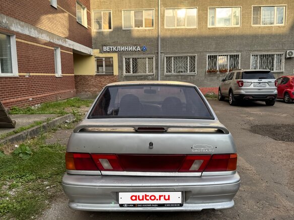 2003 Lada (ВАЗ) 2115, серый - вид 2