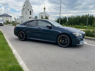 2021 Mercedes-Benz CLA 200 II (C118, X118), синий, 3550000 рублей, вид 4