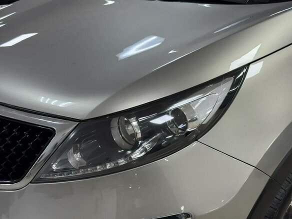 2014 Kia Sportage III Рестайлинг, серебристый, 995000 рублей - вид 6
