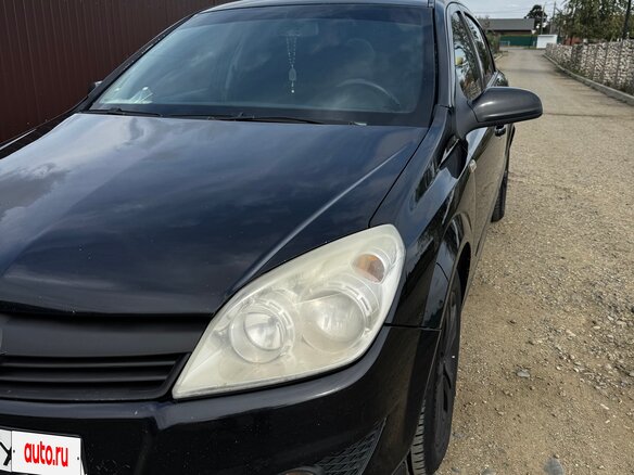 2008 Opel Astra H Рестайлинг, чёрный, 499999 рублей - вид 2