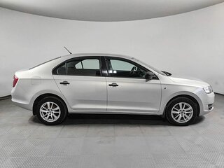 2014 Skoda Rapid I, бежевый, 812500 рублей, вид 4