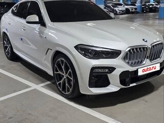 2020 BMW X6 30d III (G06), белый, 7200000 рублей, вид 4