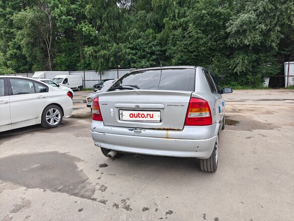 2002 Opel Astra G, серый, 230000 рублей - вид 5