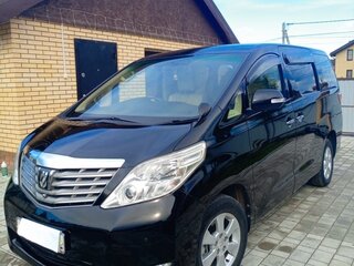 2010 Toyota Alphard II, чёрный, 2590000 рублей, вид 3