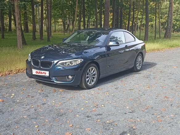 2014 BMW 2 серии 220i F22, синий, 1900000 рублей