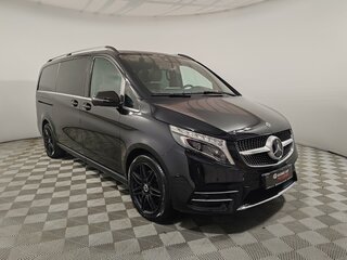 2022 Mercedes-Benz V-Класс Long 300 d длинный III (W447) Рестайлинг, чёрный, 9555000 рублей, вид 3