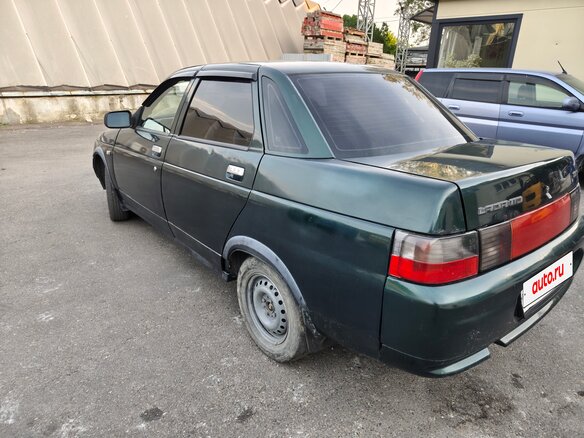 2004 Lada (ВАЗ) 2110, зелёный, 122000 рублей - вид 4