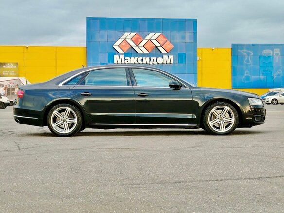 2015 Audi A8 III (D4) Рестайлинг, чёрный, 2200000 рублей - вид 5