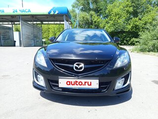 2008 Mazda 6 II (GH), чёрный, 1250000 рублей, вид 1