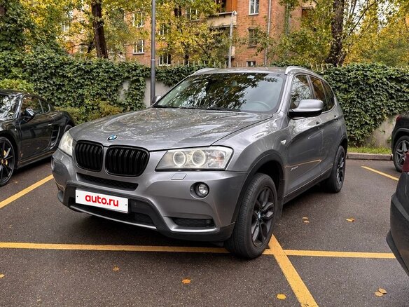 2012 BMW X3 20d xDrive II (F25), серый, 1650000 рублей
