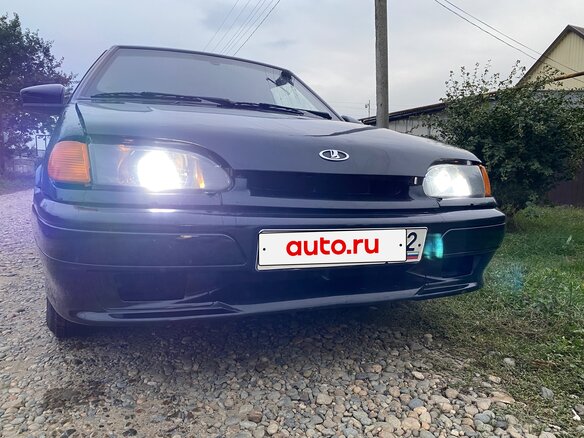 2007 Lada (ВАЗ) 2114, чёрный, 190000 рублей - вид 1