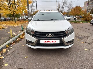 2020 Lada (ВАЗ) Vesta SW I, белый, 650000 рублей, вид 2