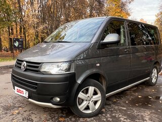 2014 Volkswagen Multivan T5 Рестайлинг, серый, 2585000 рублей, вид 2