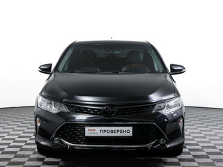 2017 Toyota Camry VII (XV50) Рестайлинг 2, чёрный, 1948000 рублей, вид 2