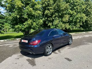 2018 Mercedes-Benz CLA 200 I (C117, X117) Рестайлинг, синий, 1652000 рублей, вид 4