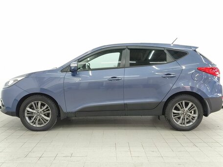 2014 Hyundai ix35 I Рестайлинг, синий, 1339000 рублей, вид 4