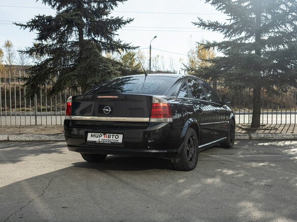 2008 Opel Vectra C Рестайлинг, чёрный, 285000 рублей - вид 3