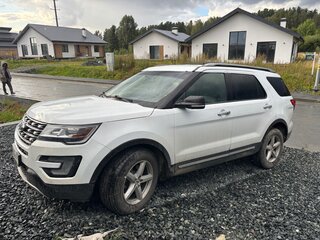 2017 Ford Explorer V Рестайлинг, белый, 2100000 рублей, вид 1