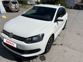 2013 Volkswagen Polo V, белый, 980000 рублей, вид 3