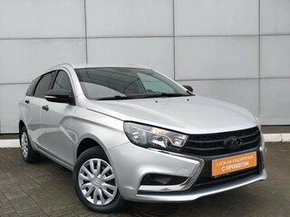 2019 Lada (ВАЗ) Vesta SW I, серебристый, 980000 рублей, вид 3