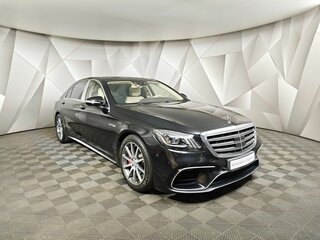 2017 Mercedes-Benz S-Класс AMG 63 AMG Long III (W222, C217) Рестайлинг, чёрный, 7048880 рублей, вид 3