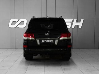 2015 Lexus LX 570 III Рестайлинг, чёрный, 5499000 рублей, вид 4