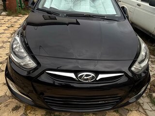 2011 Hyundai Solaris I, чёрный, 750000 рублей, вид 2