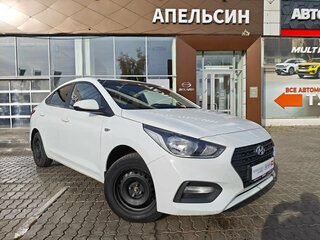 2018 Hyundai Solaris II, белый, 1255929 рублей, вид 1