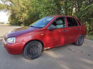 2007 Lada (ВАЗ) Kalina I, красный, 180000 рублей, вид 2