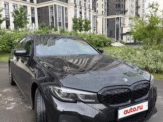2021 BMW 3 серии 320d xDrive VII (G2x), чёрный, 3450000 рублей, вид 2