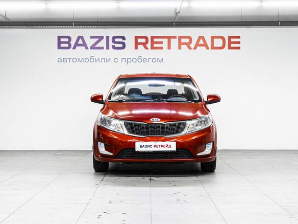 2011 Kia Rio III, красный, 585000 рублей - вид 1