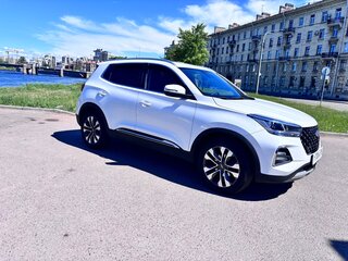 2024 Chery Tiggo 4 Pro I Рестайлинг, белый, 1545000 рублей, вид 3