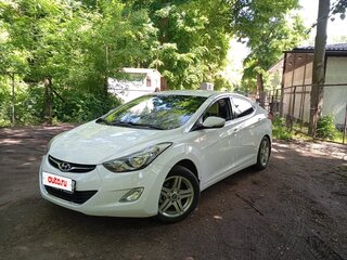2013 Hyundai Elantra V (MD), белый, 950000 рублей, вид 1