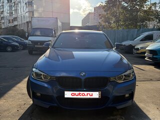 2017 BMW 3 серии 320d xDrive VI (F3x) Рестайлинг, синий, 3100000 рублей, вид 3