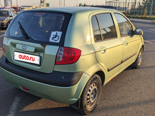 2007 Hyundai Getz I Рестайлинг, зелёный, 350000 рублей, вид 5