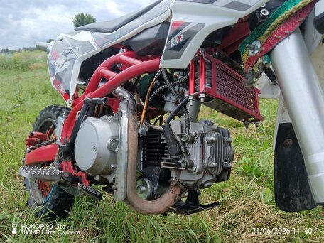 2022 Expert Moto KX3 125, пурпурный, 75000 рублей, вид 3