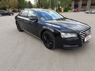 2013 Audi A8 Long III (D4), чёрный, 1620000 рублей, вид 3