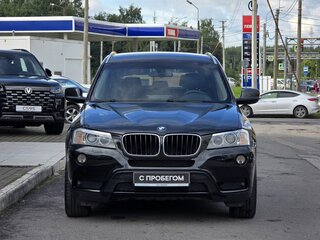 2014 BMW X3 20i xDrive II (F25), чёрный, 1549000 рублей, вид 2