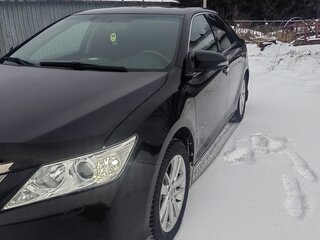 2014 Toyota Camry VII (XV50), чёрный, 1750000 рублей, вид 2
