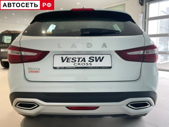 2026 Lada (ВАЗ) Vesta SW I Рестайлинг (NG), белый, 1933000 рублей - вид 4