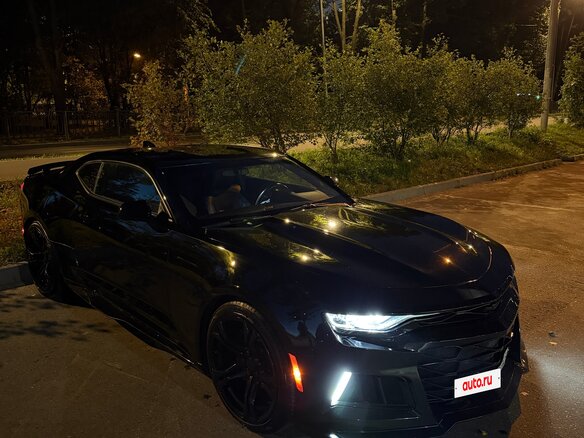 2019 Chevrolet Camaro VI Рестайлинг, чёрный, 2800000 рублей - вид 5