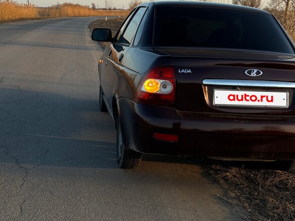 2008 Lada (ВАЗ) Priora I, пурпурный, 260000 рублей - вид 3