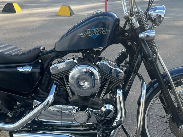 2011 Harley-Davidson XL1200, синий, 800000 рублей - вид 9