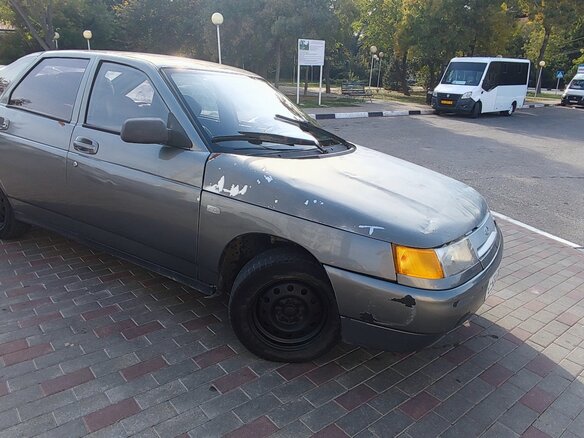 2002 Lada (ВАЗ) 2112, серый, 75000 рублей