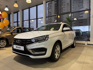 2026 Lada (ВАЗ) Vesta I Рестайлинг (NG), белый, 2010000 рублей, вид 3